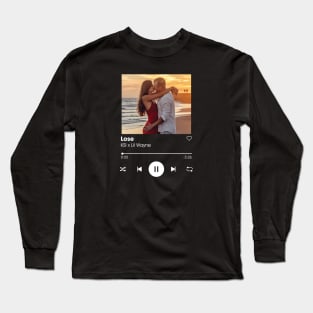 Personalized Photo & Song (Contact Me) Long Sleeve T-Shirt